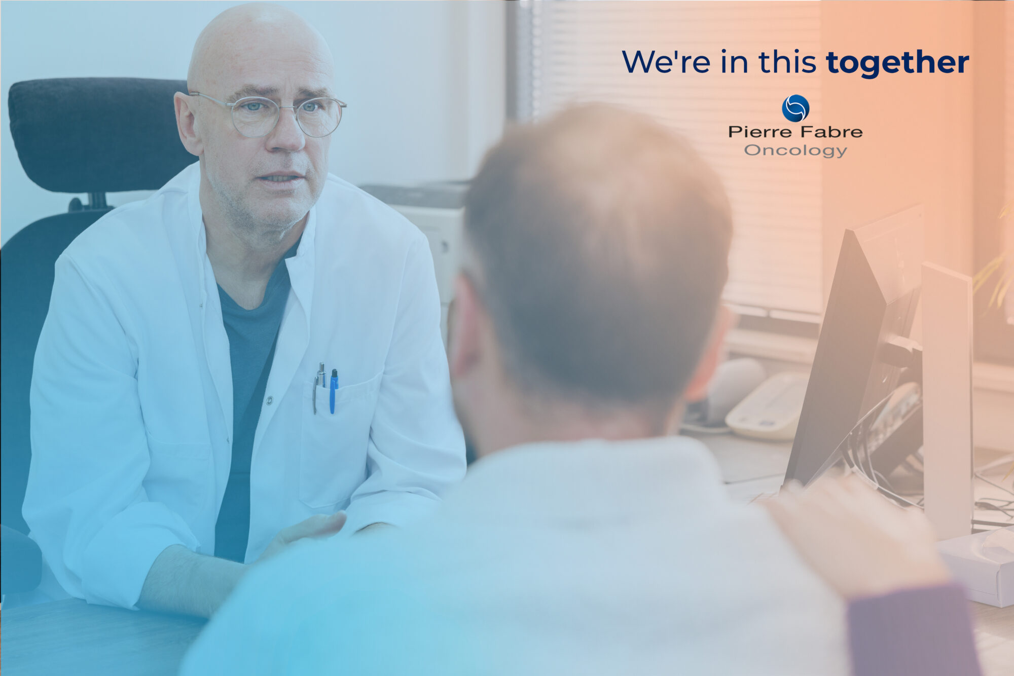 Male HCP + Younger Patient (comforting By Caregiver)