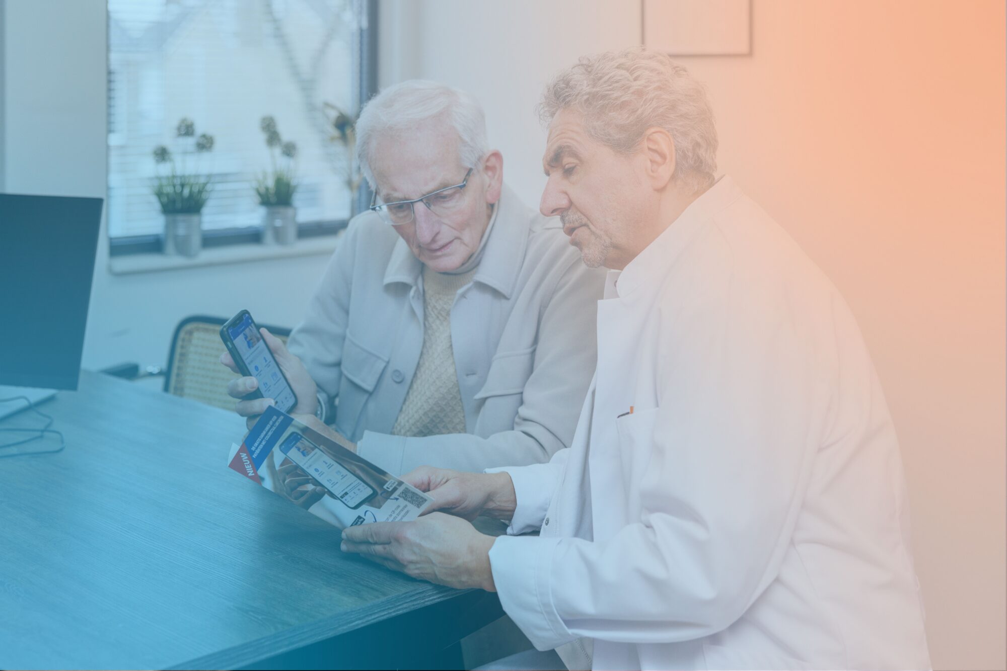 Male Nurse + Older Patient (CRC App)