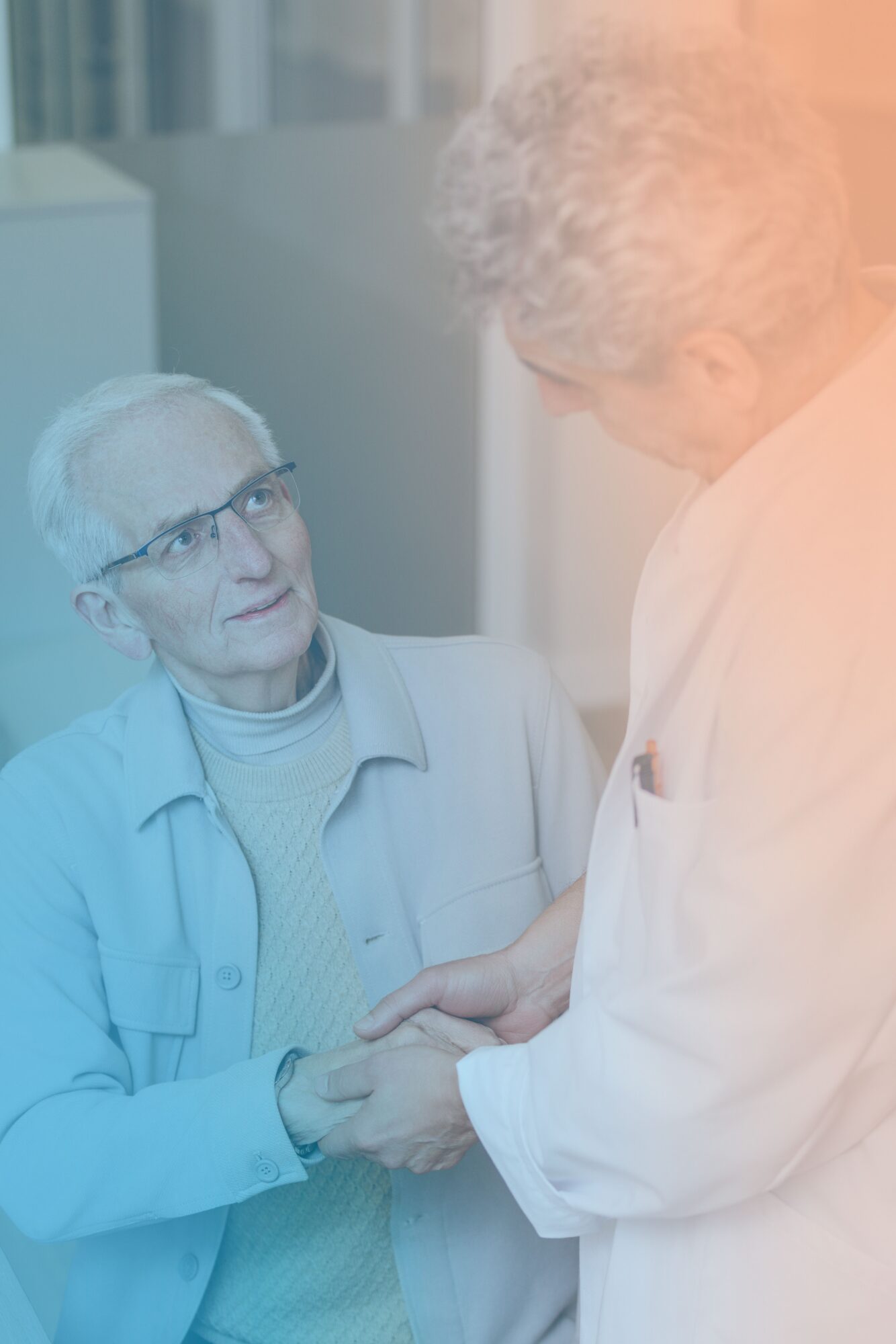 Male Nurse + Older Patient